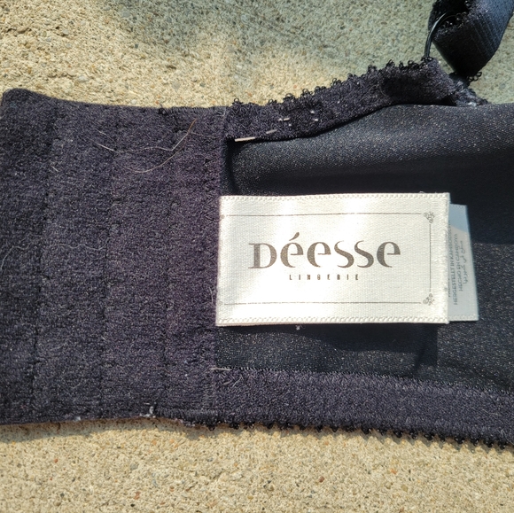 Black Lace unlined Bra - Picture 4 of 4